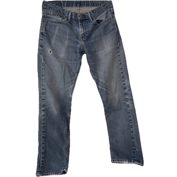 Levis 505 Jeans Men’s 32X30 Distressed- Small Paint Splotches. See Pics. - Picture 1 of 6